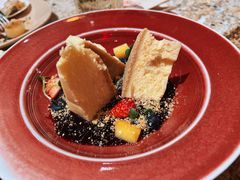 芝士蛋糕配野莓酱-BROWNSTONE布朗石西班牙餐厅(富城店)