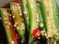 凉拌秋葵-很久以前羊肉串(中山公园店)