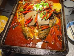 -探鱼·鲜青椒爽麻烤鱼(广州欣荣广场店)
