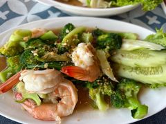 西兰花炒海鲜-Jungle Kitchen