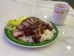 叉烧拼排骨饭-陈光记烧腊(长寿路店)