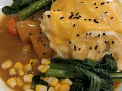 咖喱芝士滑蛋饭-港爺茶檔·茶餐厅(东晓南路店)