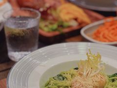 白汁菠菜帶子意粉-源·新派中西餐厅(青蓝山美食一条街店)