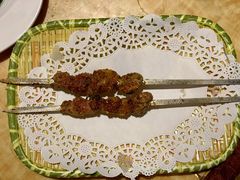 烤羊肉串-新疆红柳花餐厅(新洲店)
