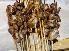 -山野的朋友露营炭火烤肉