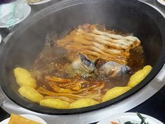 -北京龙庆四季香农家饭庄·灶台鱼·碳烤虹鳟鱼(龙庆峡店)