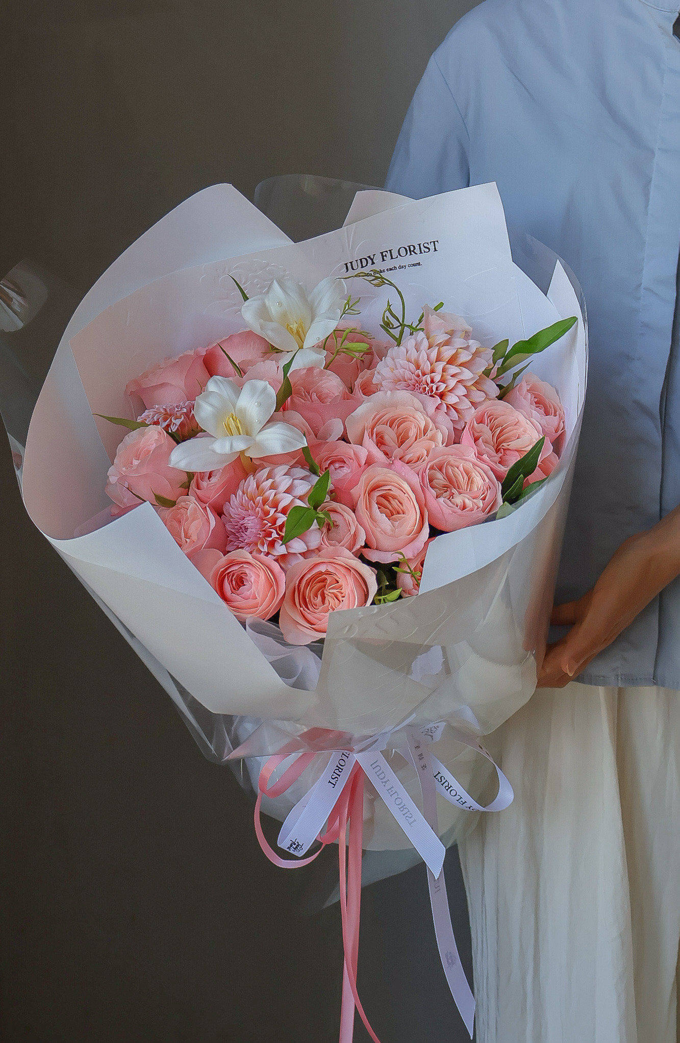 终于寻觅到心仪的七夕表白花束