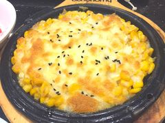 芝士玉米烙-猪啊牛呀羊啊铜盘烤肉(正大广场店)
