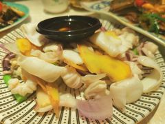 白灼墨鱼-桥东喜碧海鲜街(水东街店)