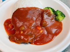 茄汁猪扒烩饭-大头力茶餐厅(花都融创茂店)