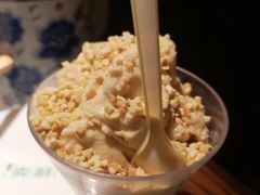 汁蛋花生冰沙-绿茶餐厅(朝阳大悦城店)