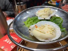 招牌芝士扇贝-青瓦炭韩潮烤肉(花园道店)