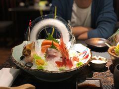 鲜活松叶蟹刺身荟萃-花隐日式怀石料理(万象城购物中心店)