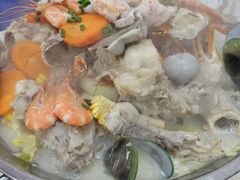 海鲜猪骨煲-凤城康记饭店