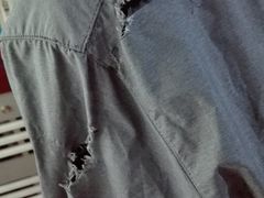 修补前的样子-旗人服装改制店