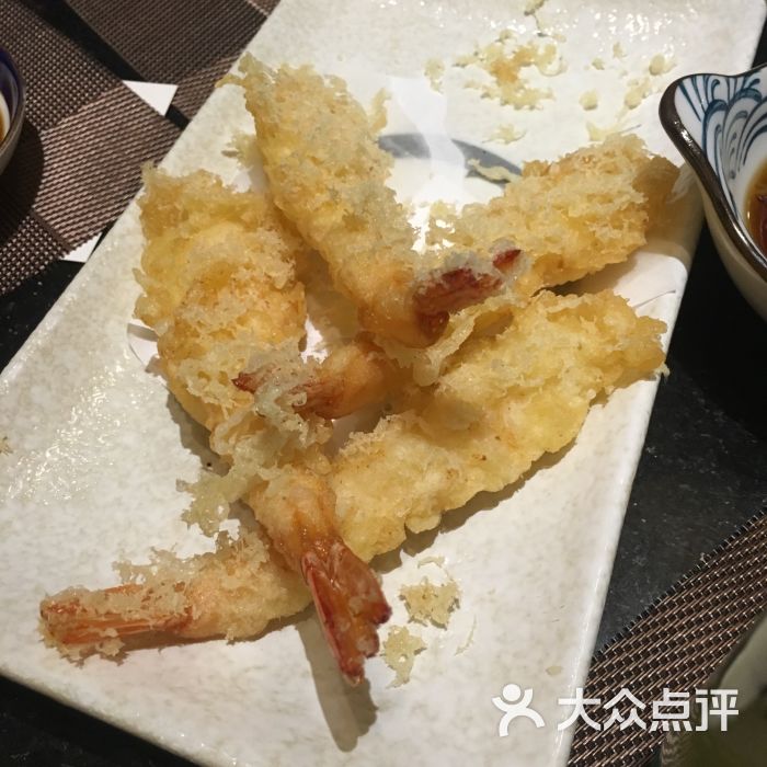 极上万膳日本料理·铁板烧(中心城店)天妇罗炸虾图片 - 第1张