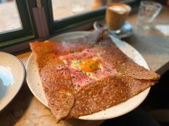 巴黎火腿鸡蛋芝士蘑菇可丽饼-RAC BAR(安福路店)