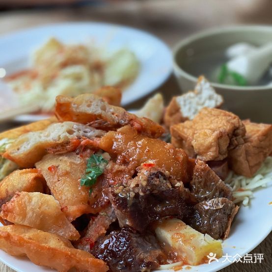 公园和尚豆干面