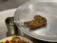 特色脆皮法式烤羊排-烎记烧烤(蓝天花园店)