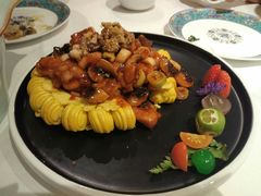 宫爆蘑菇鸡-肆月河豚·新淮扬(金融街店)