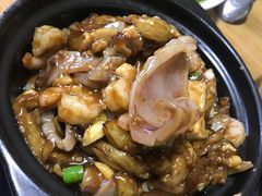 三鲜茄子煲-健康小吃