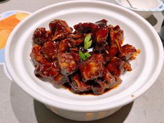 蒜香蜜汁排骨-绿茶餐厅(广州天河城店)