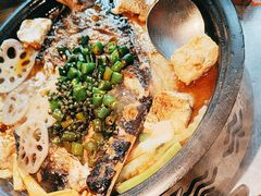 -探鱼·鲜青椒爽麻烤鱼(天河优托邦店)