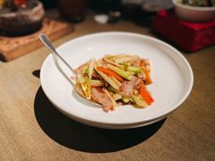 XO酱炒芦笋猪颈肉-悦轩中餐厅·高空江景·杭州柏悦酒店