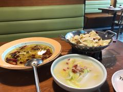 瑶柱浓汤娃娃菜-豫江南川湘料理(岗顶六店)