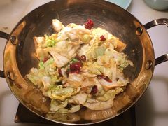 干锅圆白菜-绿茶餐厅(西单老佛爷店)