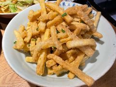 咸蛋黄炒茄子-吃饭皇帝大(解放西路店)