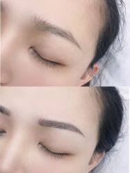 -西施无菌半永久纹绣眉眼影唇轻增发纹发际线