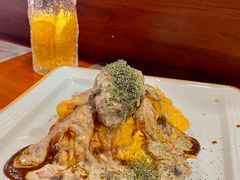 苹果山和牛汉堡扒蛋包饭-Hey!蛋包饭(中山店)