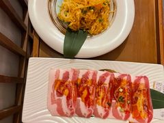 -明洞阿姨·韩式酱蟹烤肉·创意料理(三元桥店)