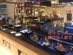 自助取餐区-舟山希尔顿酒店·開自助餐厅