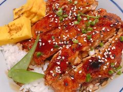 照烧鸡肉定食-牛気·越光米牛肉饭(水游城店)