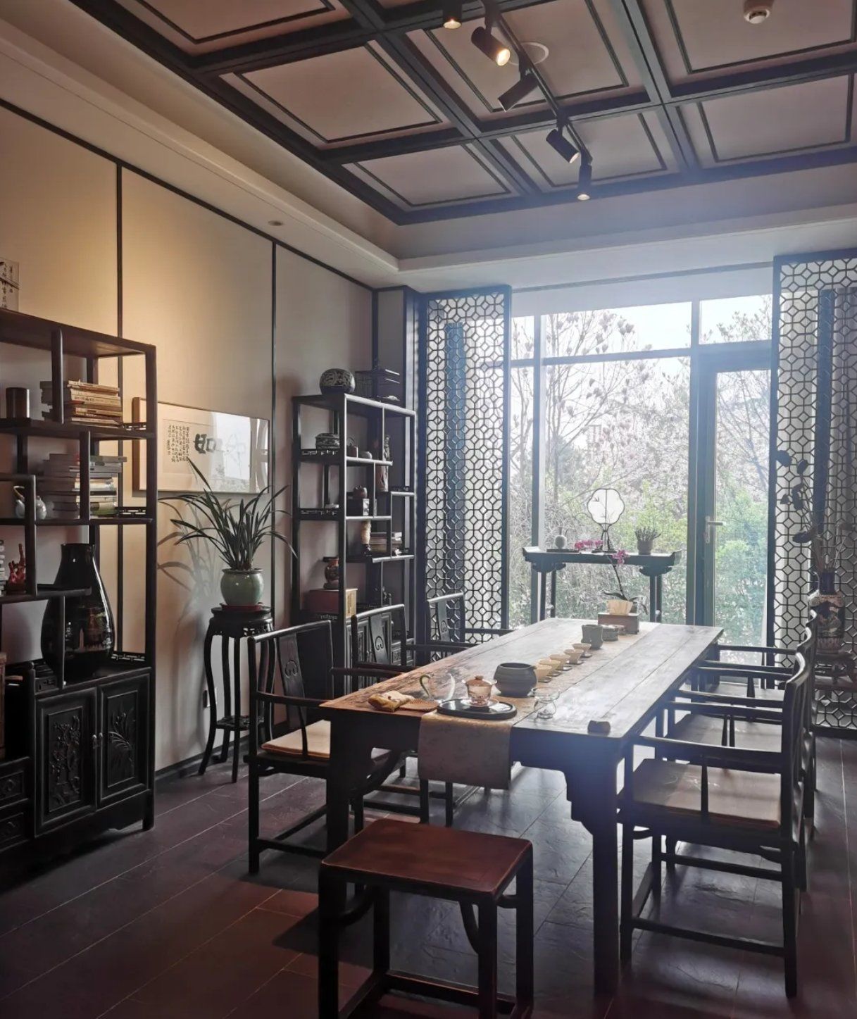 古典茶室,品味东方韵味.商务洽谈好选择