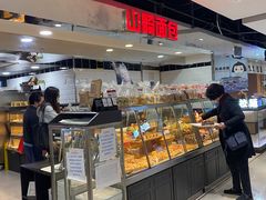 面包甜点陈列柜-山崎面包(第一八佰伴店)