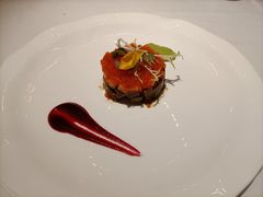 黑鱼籽木瓜牛肉塔塔-王品台塑牛排(成都万象城店)