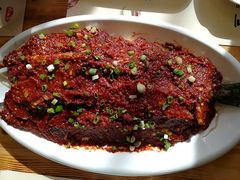 辣蒸明太鱼-秋香家韩式炭火烤肉(磐石路店)