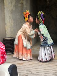 -后宫·古装汉服京剧儿童亲子全家福摄影