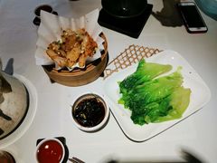 白灼田园生菜-味可道美食坊(福基路店)