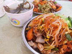 餐具摆设-枣阁园滴滴自助餐