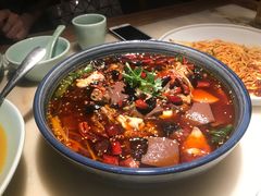 海鲜毛血旺-绿茶餐厅(西单老佛爷店)
