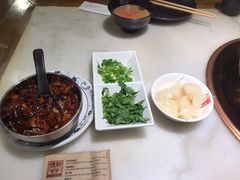 现炸辣椒油-京门老爆三·铜锅涮肉 爆肚(望京店)