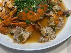 糟骨头蒸膏蟹-虎哥私房菜(馒头山店)