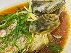 清蒸石斑鱼-锐记美食店·现捞海鲜(闸坡店)