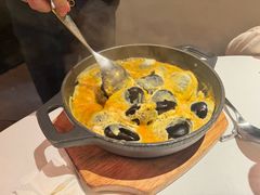 橄榄油黑松露石锅炒无菌蛋-狮拾久·现代新加坡料理(福田COCO Park店)