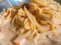 烟熏鸡胸奶油意面-Kpasta韩式意大利面