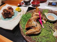 鲷鱼蒲叶烧-花潮料理艺食馆(世欧广场店)